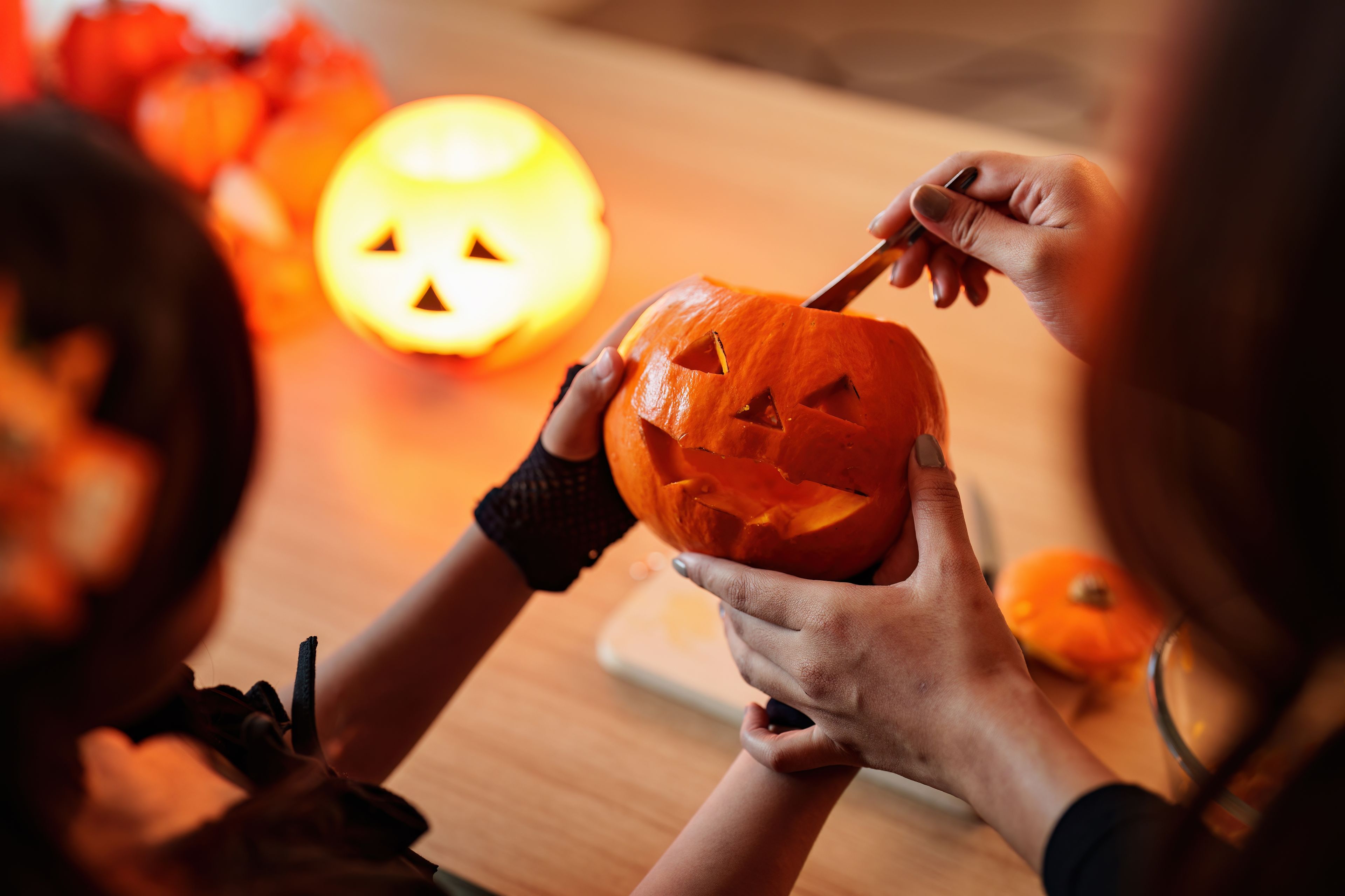 pumpkin carving craft